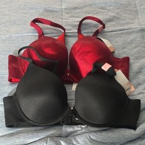 Cacique Red and Black Women's Bras